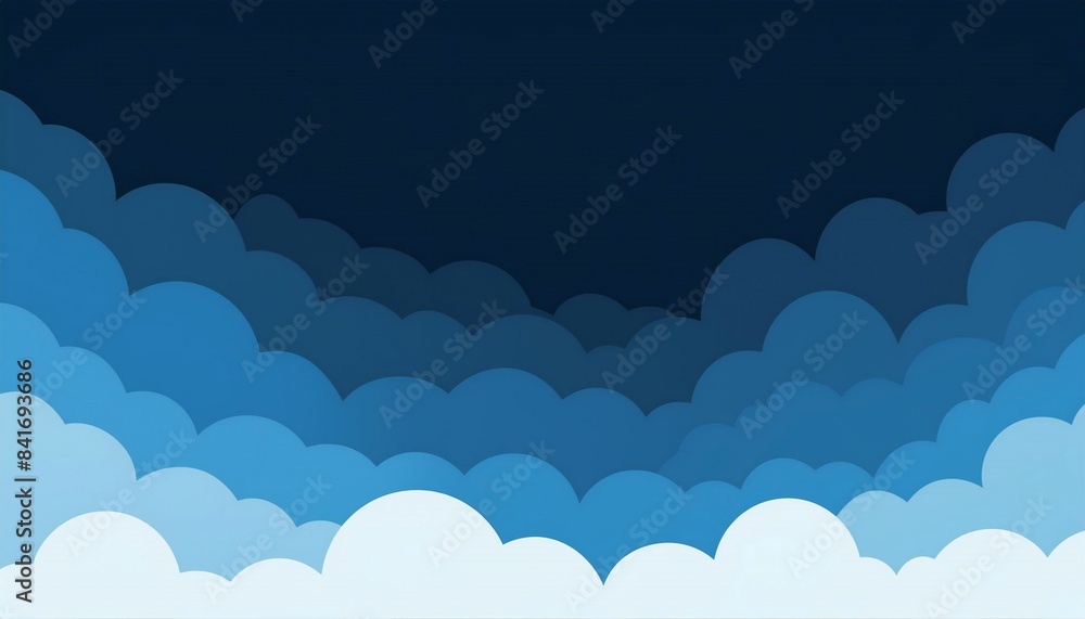 dark black and blue clouds, sky, darkness and light background, AI dark black and blue clouds, sky, darkness and light background, AI