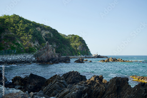 Heonhwa Road with Rocky Coastline