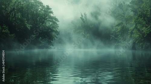 Water Body Surrounded by Trees