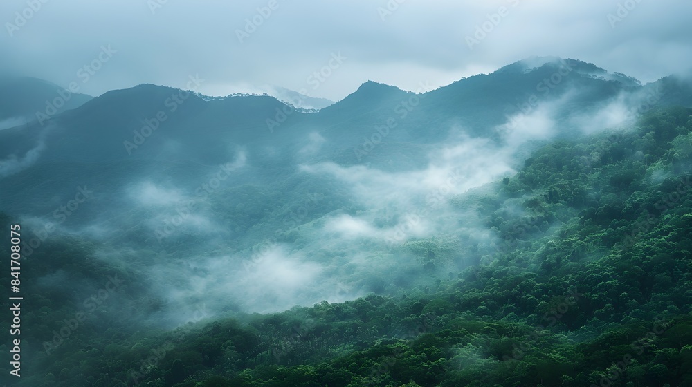 Mystical Mountain Vistas Shrouded in Misty Ambiance A Captivating Glimpse into Kerala s Enchanting Natural Wonders Mystical Mountain Vistas Shrouded in Misty Ambiance A Captivating Glimpse into Kerala s Enchanting Natural Wonders