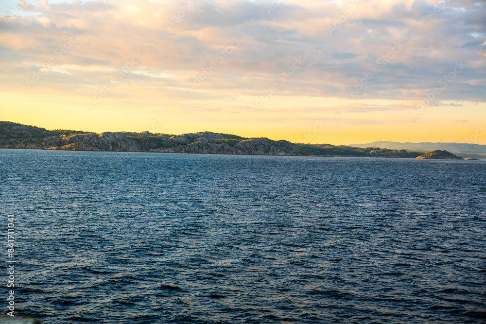 Fototapeta premium Fjord, Küste