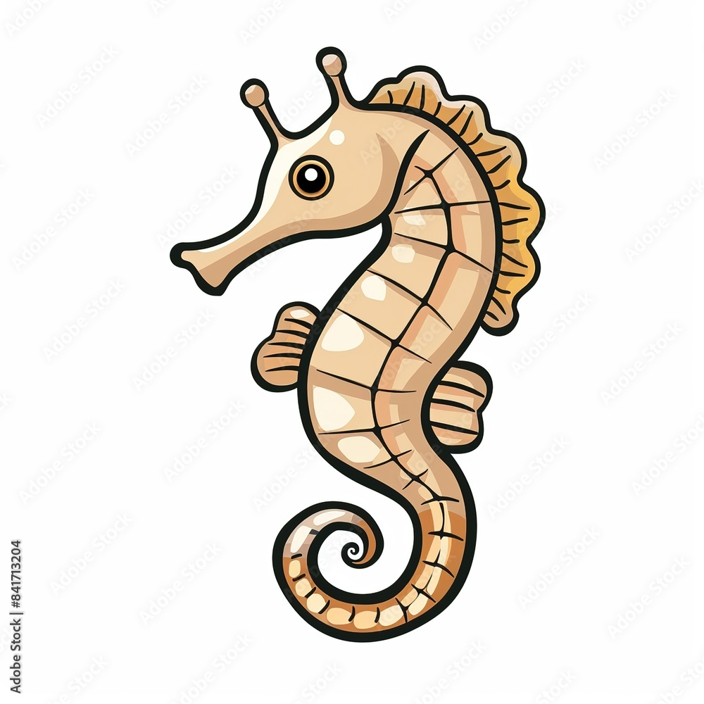 Fototapeta premium Seahorses Minimalist