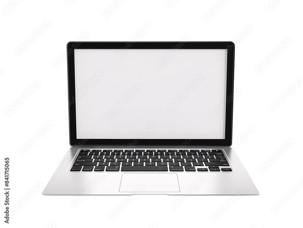 a laptop with a blank screen a laptop with a blank screen