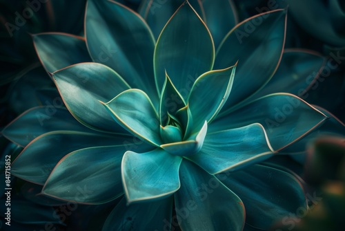 Agave Plant Close-Up photo