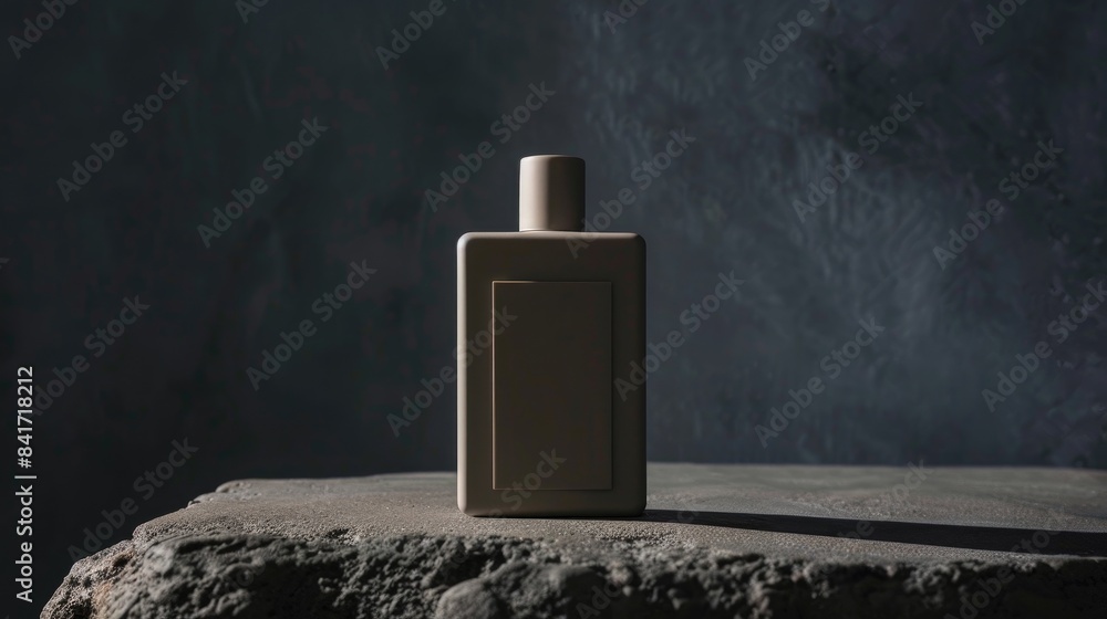 Radiate confidence: Beige tonal cream bottle with a dark backdrop, epitomizing the blend of beauty and boldness. Radiate confidence: Beige tonal cream bottle with a dark backdrop, epitomizing the blend of beauty and boldness.