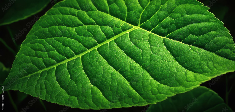 Lush Green Leaf Texture Lush Green Leaf Texture