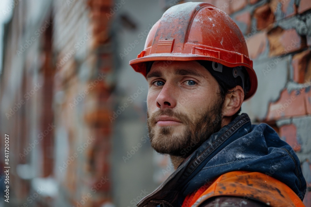 Construction Worker Portrait Construction Worker Portrait