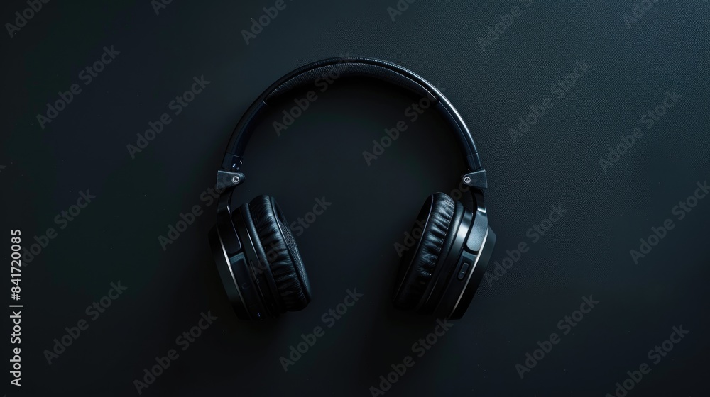 Seamless integration of form and function: Modern wireless over-ear headphones on a minimalist backdrop, epitomizing elegance and performance Seamless integration of form and function: Modern wireless over-ear headphones on a minimalist backdrop, epitomizing elegance and performance