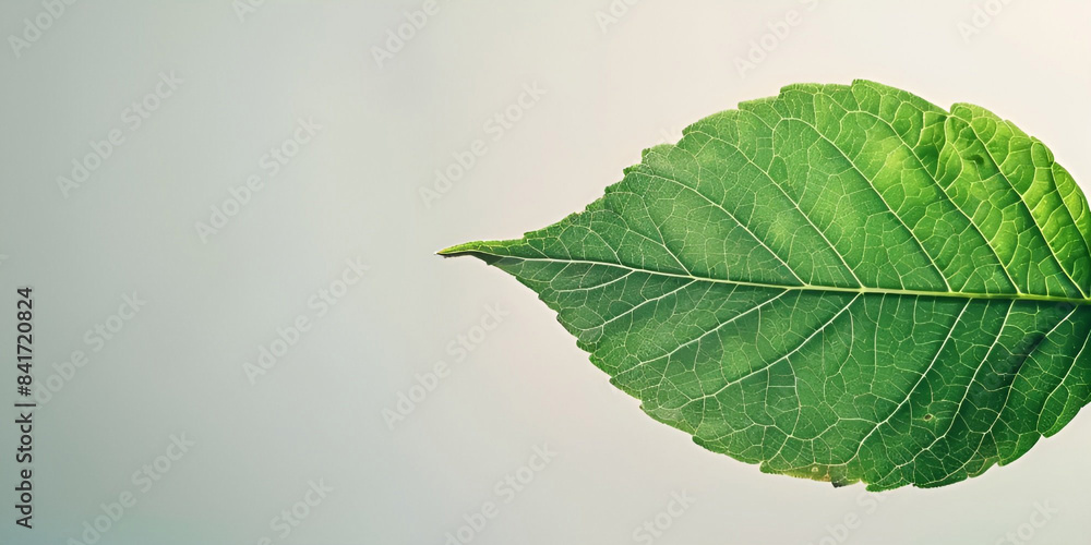Verdant Canvas: Green Leaf with Copy Space Background, Leafy Frame: Green Leaf with Blank Space for Text Background - Ai Generated Verdant Canvas: Green Leaf with Copy Space Background, Leafy Frame: Green Leaf with Blank Space for Text Background - Ai Generated