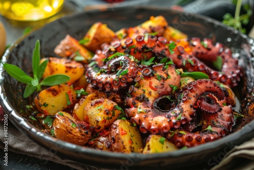 Grilled Octopus and Roasted Potatoes