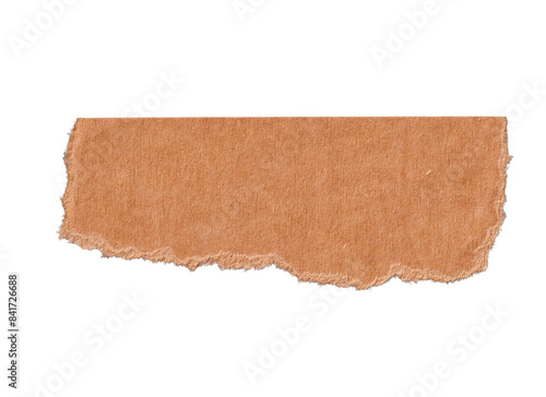Fotografie torn craft paper piece texture