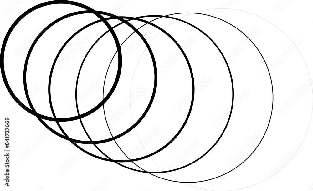 Circle with waves line gradient. Concept digital, technology, modern, science Circle with waves line gradient. Concept digital, technology, modern, science