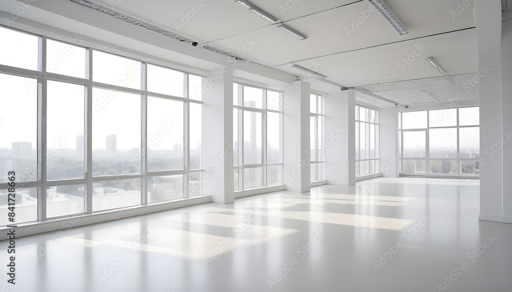 empty room with windows empty room with windows