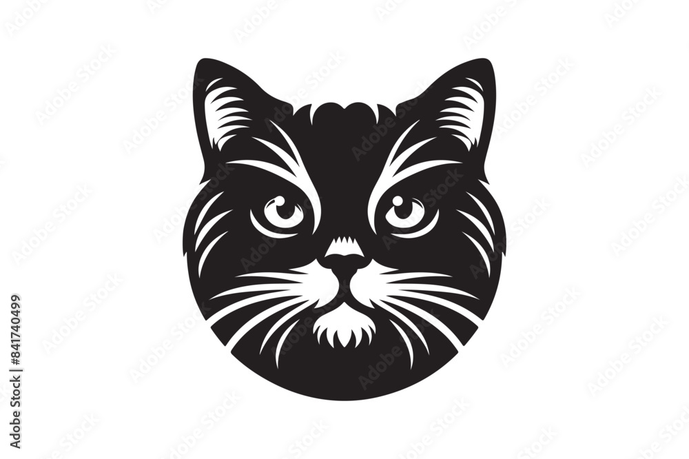 cat silhouette vector illustration cat silhouette vector illustration