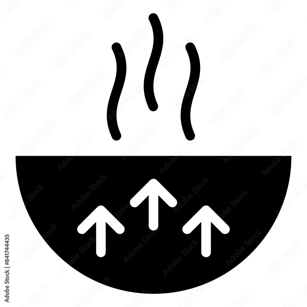Obraz premium Geothermal Icon