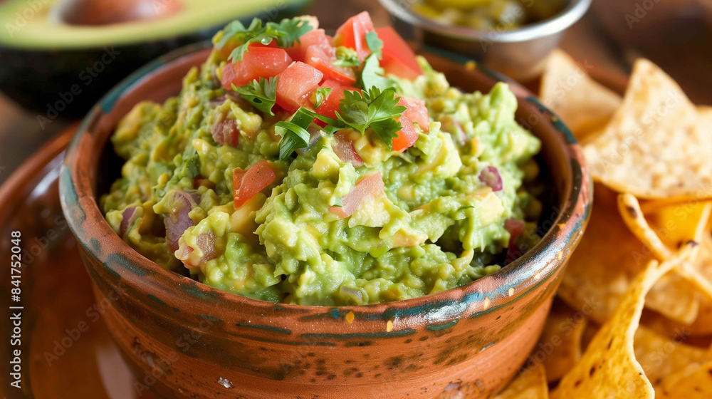 guacamole and chips guacamole and chips