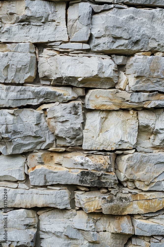 Weathered stone wall showcasing rough textures Weathered stone wall showcasing rough textures