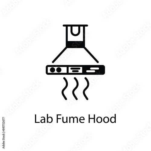 Lab Fume Hood vector icon