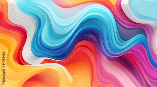 Vintage colorful liquid background