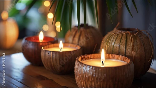 coconut soy candles, elevate your home ambiance with coconut soy candles for an elegant touch and pleasant scent to enrich your living area