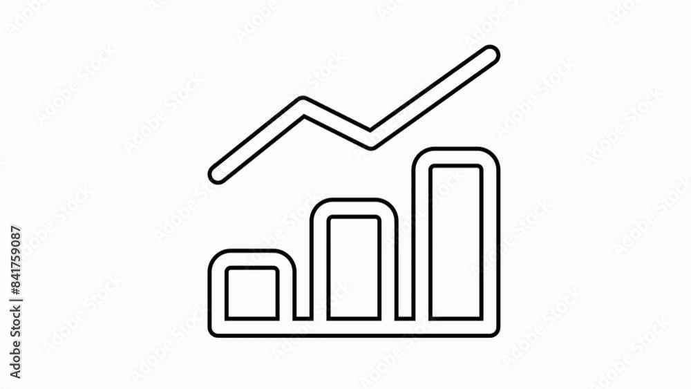 Data Analytics Animated Icon Chart Data Analytics Animated Icon Chart