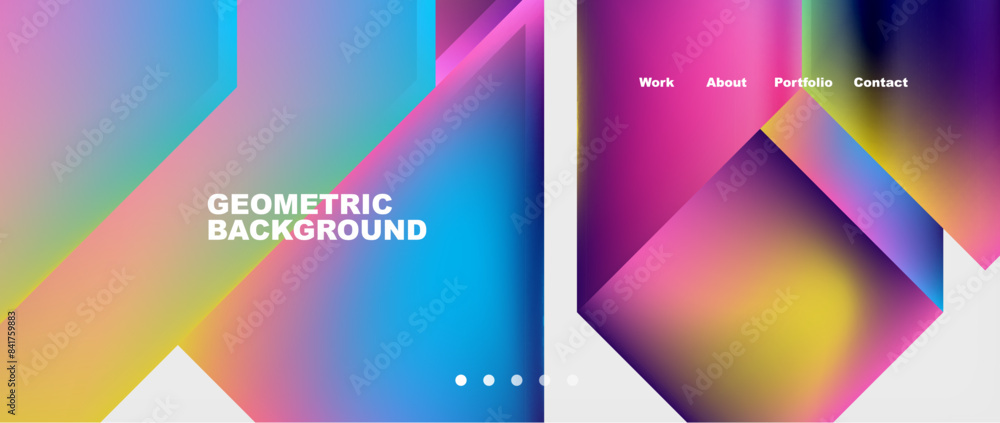 Glassmorphism geometric abstract background. Vector Illustration For Wallpaper, Banner, Background, Card, Book Illustration, landing page Glassmorphism geometric abstract background. Vector Illustration For Wallpaper, Banner, Background, Card, Book Illustration, landing page