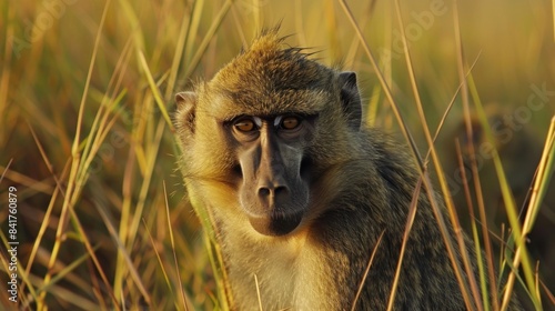 Tapety artystyczne Baboon 