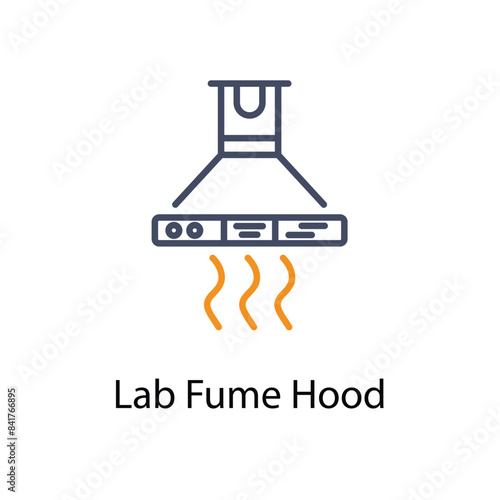 Lab Fume Hood vector icon
