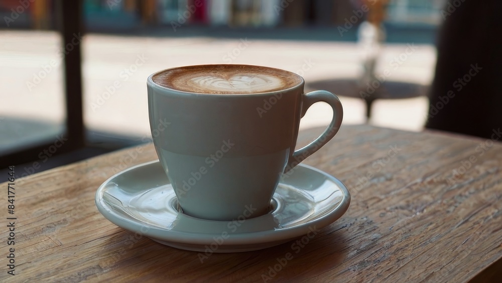 Coffee cup on the table Coffee cup on the table
