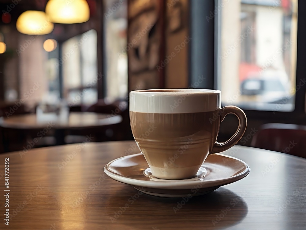 Coffee cup on the table Coffee cup on the table
