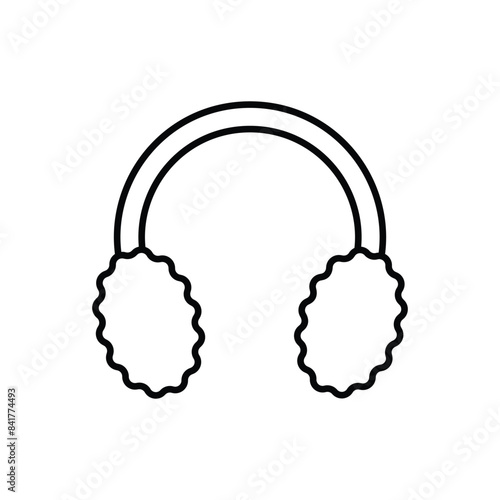 Earmuffs vector icon