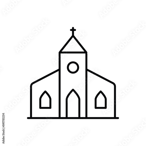 Church vector icon