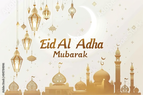 Wallpaper Mural Wishing you a blessed Eid al-Adha celebration with family and friends, Celebrating Eid al-Adha with prayers, feasts, and joyous gatherings, Happy Eid al-Adha! Generative AI Torontodigital.ca