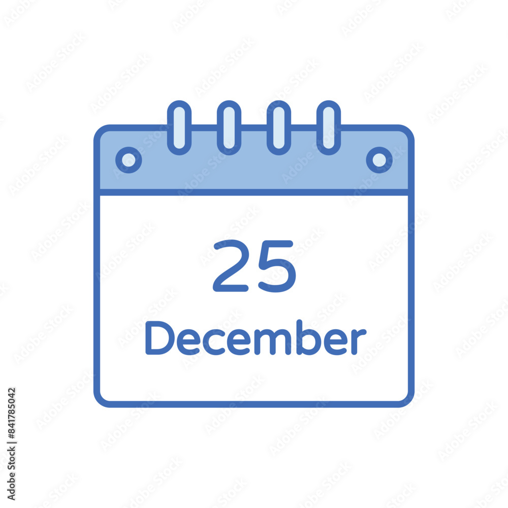 Christmas Day vector icon Christmas Day vector icon
