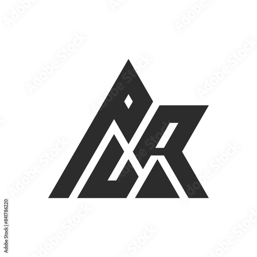 PUR letter logo, PUR or R u letter alphabet logo