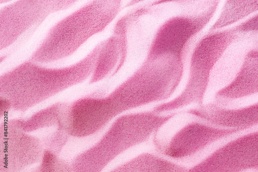 Beautiful background, photo of pink sand from above, texture, photo background. Beautiful background, photo of pink sand from above, texture, photo background.