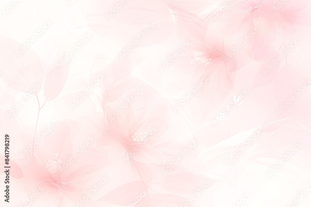 紅色のグラデーションの花の背景