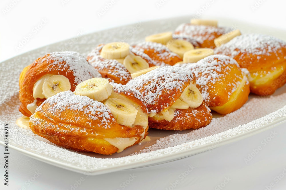 Luxurious Bananas Foster Beignets and Cafe Brulot Creme Anglaise Luxurious Bananas Foster Beignets and Cafe Brulot Creme Anglaise