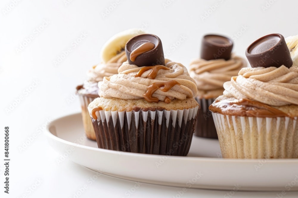 Nutella-Filled Banana Cupcakes with Peanut Butter Frosting: A Sweet Treat Nutella-Filled Banana Cupcakes with Peanut Butter Frosting: A Sweet Treat