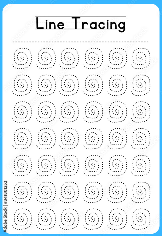 HAND DRAWN LNE TRACING PRACTICE FOR KIDS HAND DRAWN LNE TRACING PRACTICE FOR KIDS