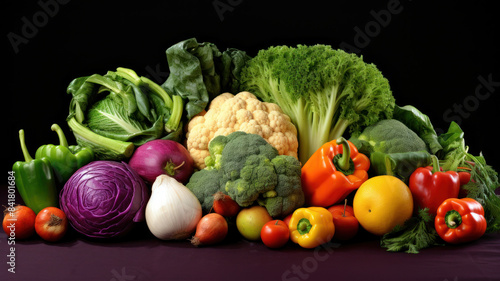 Mix fresh vegetable