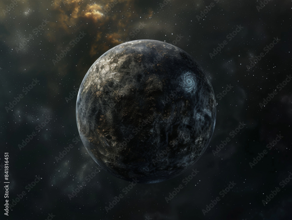 Alien Planet, Generative AI Illustration Alien Planet, Generative AI Illustration