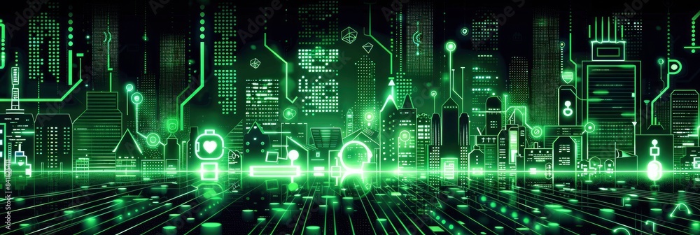 Holographic city planning with digital overlay Holographic city planning with digital overlay