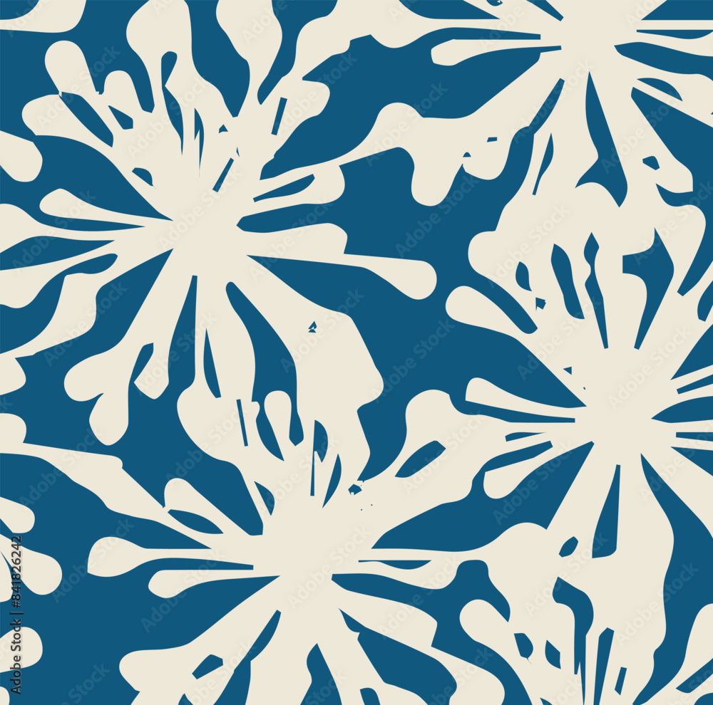 Fototapeta premium Abstract graphical seamless pattern. vector illustration