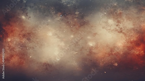 Cosmic Dust Swirls Dramatically with Abstract Background