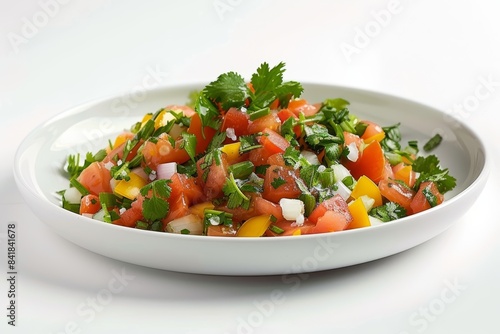 Freshly Prepared Sofrito with Fresh Ingredients in Elegant Presentation