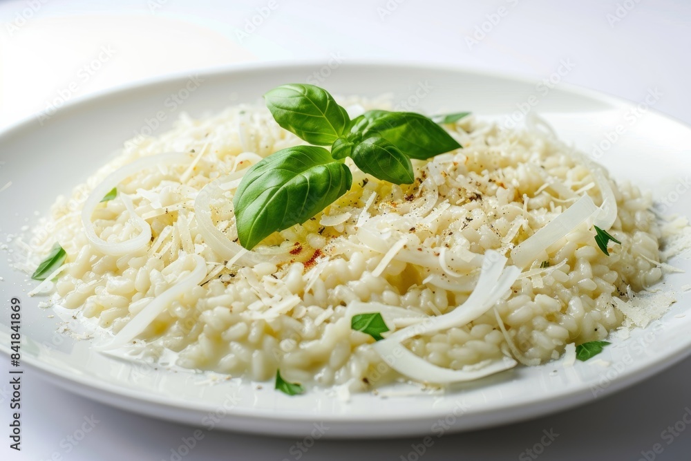 Simple and Delicious Basic Risotto with Arborio Rice and Fresh Herbs Simple and Delicious Basic Risotto with Arborio Rice and Fresh Herbs