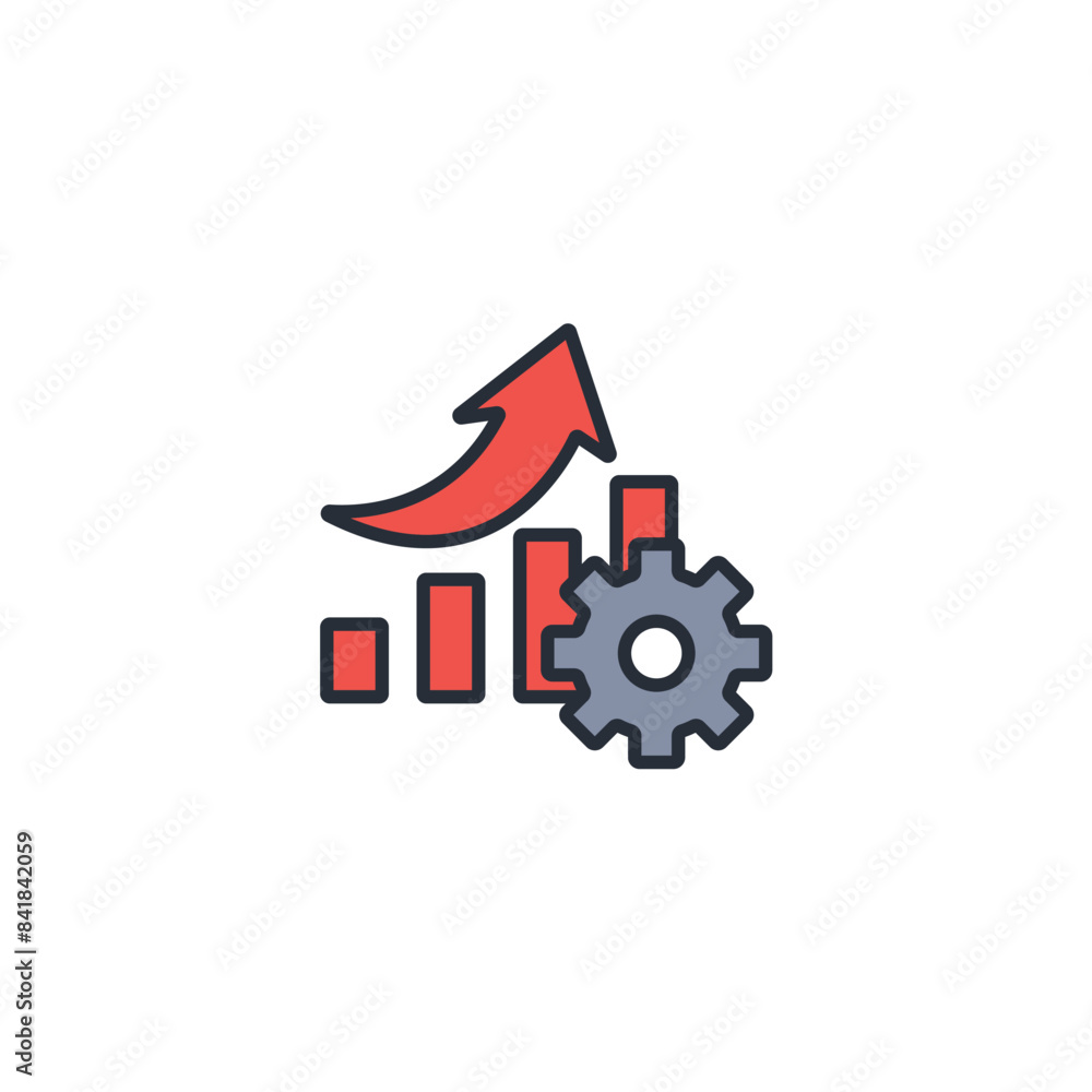 progress icon. vector.Editable stroke.linear style sign for use web design,logo.Symbol illustration. progress icon. vector.Editable stroke.linear style sign for use web design,logo.Symbol illustration.