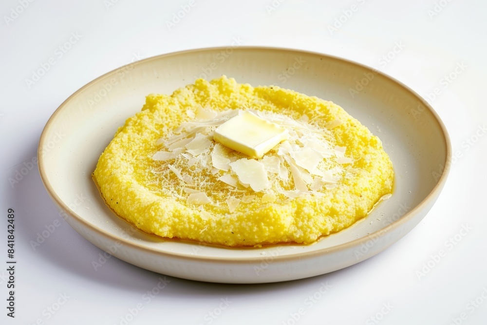 Creamy Basic Polenta with Buttery and Cheesy Goodness Creamy Basic Polenta with Buttery and Cheesy Goodness