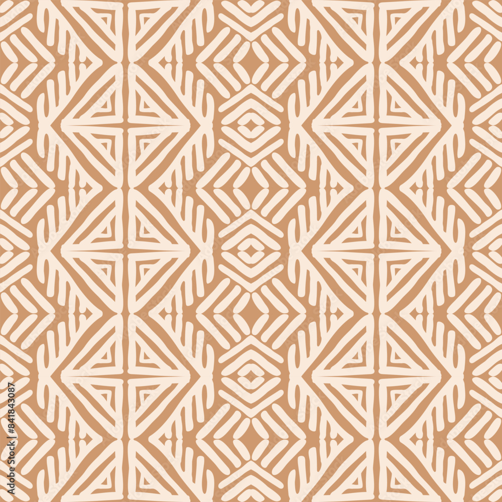 Hand drawn Batik seamless pattern. Geometric doodle abstract background, Ethnic wallpaper. Tribal vector texture. Aztec style. Folk embroidery, Scandinavian art, African rug, tile design. Hand drawn Batik seamless pattern. Geometric doodle abstract background, Ethnic wallpaper. Tribal vector texture. Aztec style. Folk embroidery, Scandinavian art, African rug, tile design.